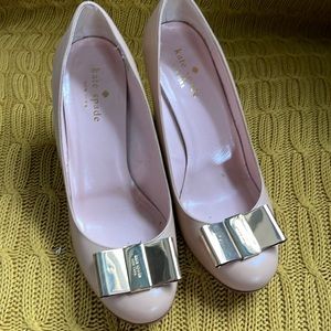 kate spate wedge heel shoes